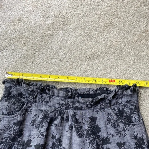🪷100% Cotton Black and Gray Mini Skirt - Picture 6 of 7